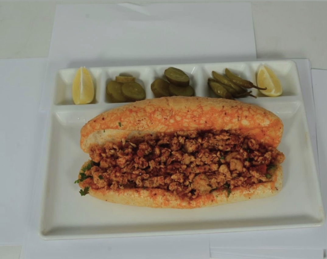 Ekmek arası Tavuk Tantuni